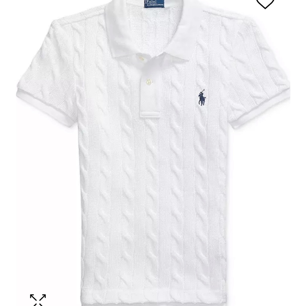 Polo Ralph Lauren Cable Knit Polo Shirt